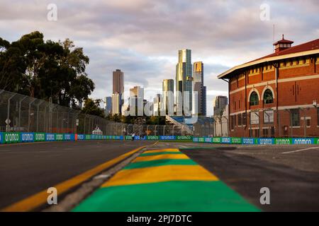 Melbourne, Australien. 29. März 2023. MELBOURNE, AUSTRALIEN, Albert Park Street Circuit, 29. März: Ein allgemeiner Überblick über die Rennstrecke während des australischen Formel 1 Grand Prix auf der Albert Park Street Circuit am 29. März 2023. Formel 1 – F1 Motorsport, gebührenpflichtiges Bild, Foto und Copyright © PETERSON Mark ATP Images (PETERSON Mark/ATP/SPP) Guthaben: SPP Sport Press Photo. Alamy Live News Stockfoto