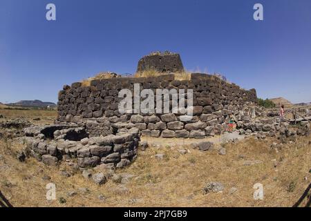 Nuraghe Santu Antine, Torralba, Sardegna, Italia. Stockfoto