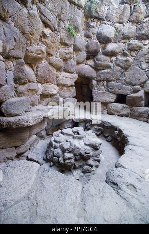 Nuraghe Santu Antine, Torralba, Sardegna, Italia. Stockfoto