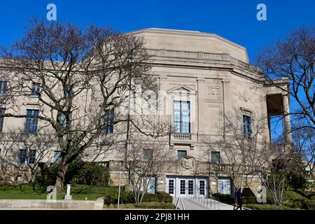 Severance Music Center, Severance Hall, Heimat des Cleveland Orchestra in der Euclid Avenue am University Circle in Cleveland, Ohio Stockfoto