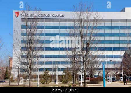 Seidman Cancer Center der Universitätskliniken am Universitätskreis in Cleveland Ohio Stockfoto