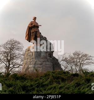 Seelow Heights Memorial in Seelow, Deutschland Stockfoto