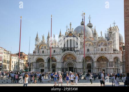 Basicilca di San Marco, Venedig, Italien Stockfoto