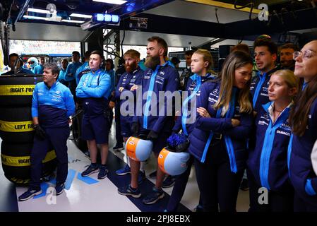 Melbourne, Australien. 01. April 2023. Williams Racing Uhr Qualifikation. 01.04.2023. Formel-1-Weltmeisterschaft, Rd 3, Australian Grand Prix, Albert Park, Melbourne, Australien, Qualifikationstag. Das Foto sollte wie folgt lauten: XPB/Press Association Images. Kredit: XPB Images Ltd/Alamy Live News Stockfoto