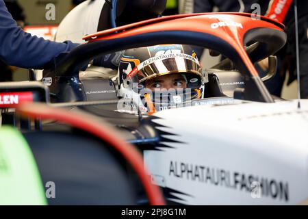 Melbourne, Australien. 1. April 2023. #21 Nyck de Vries (NLD, Scuderia AlphaTauri), F1 Grand Prix von Australien am Albert Park Circuit am 1. April 2023 in Melbourne, Australien. (Foto von HIGH TWO) dpa/Alamy Live News Stockfoto
