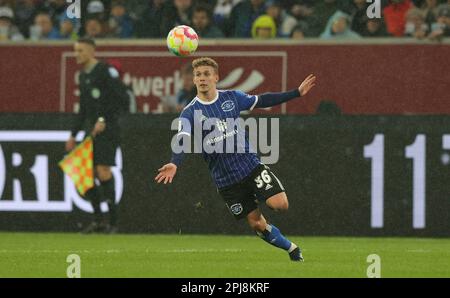 Düsseldorf, Deutschland. 31. März 2023. firo : 03/31/2023, Fußball, 2. Liga, 2. Bundesliga, Staffel 2022/2023, Fortuna Düsseldorf - HSV Hamburg, HSV Hamburg Hamburg Hamburg 2: 2 Anssi SUHONEN, HSV Hamburg, Single Action Credit: dpa/Alamy Live News Stockfoto