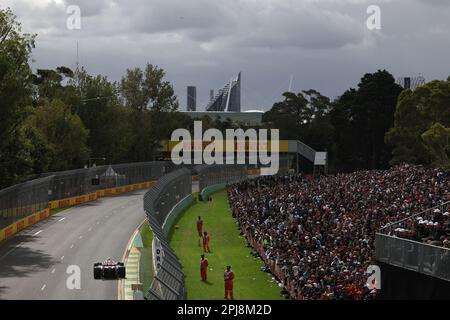 Melbourne, Australien. 01. April 2023. Charles Leclerc (MON) Ferrari SF-23. 01.04.2023. Formel-1-Weltmeisterschaft, Rd 3, Australian Grand Prix, Albert Park, Melbourne, Australien, Qualifikationstag. Das Foto sollte wie folgt lauten: XPB/Press Association Images. Kredit: XPB Images Ltd/Alamy Live News Stockfoto