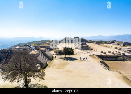 Monte Alban, Oaxaca de Juárez, Mexiko Stockfoto