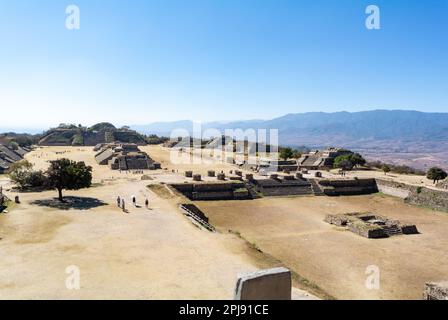 Monte Alban, Oaxaca de Juárez, Mexiko Stockfoto