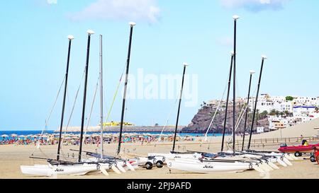 Morro Jable Beach in Jandia, Fuerteventura, Las Palmas, Kanarische Inseln, Spanien, Europa Stockfoto