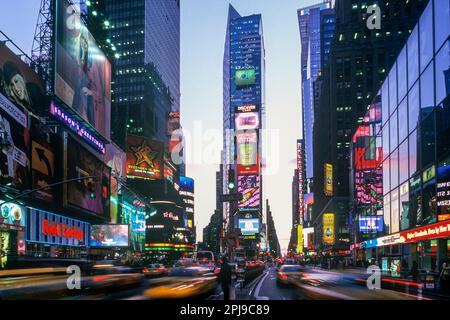 2005 HISTORISCHER TIMES SQUARE MIDTOWN MANHATTAN NEW YORK CITY USA Stockfoto