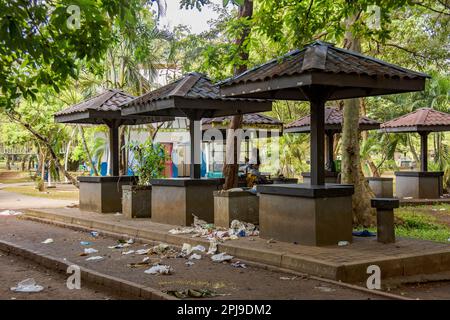 der viharamahadevi-Garten der stadt colombo Stockfoto