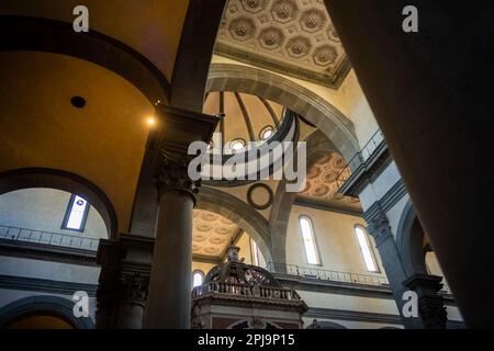 Santo-Spirito-Kirche im Oltrarno, Florenz Stockfoto