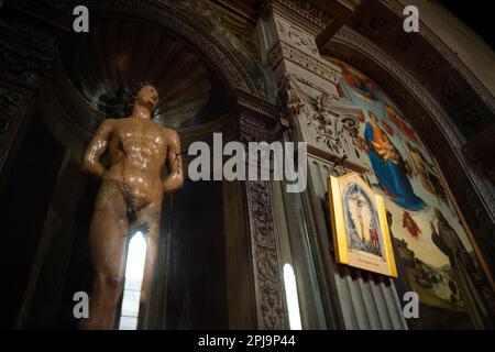 Kirche Sant'Ambrogio, Florenz Stockfoto