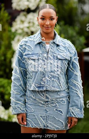 Melbourne, Victoria, Australien. 1. April 2023. MELBOURNE, AUSTRALIEN - APRIL 01: Naomi Schiff beim Grand Prix der australischen Formel 1 2023 am 1. April 2023 (Kreditbild: © Chris Putnam/ZUMA Press Wire) NUR REDAKTIONELLE VERWENDUNG! Nicht für den kommerziellen GEBRAUCH! Kredit: ZUMA Press, Inc./Alamy Live News Stockfoto