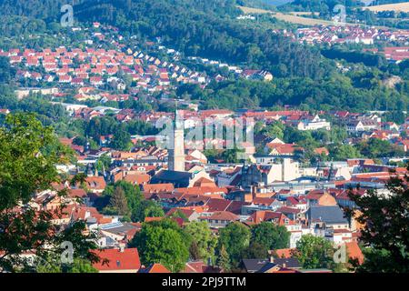 Eisenach: kirche Georgenkirche in der Altstadt Eisenach in , Thüringen, Thüringen, Deutschland Stockfoto