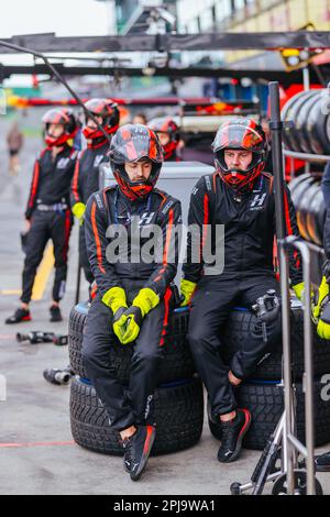 Melbourne, Victoria, Australien. 1. April 2023. MELBOURNE, AUSTRALIEN - APRIL 01: Atmosphäre beim australischen Formel-1-Grand Prix 2023 am 1. April 2023 (Kreditbild: © Chris Putnam/ZUMA Press Wire) NUR REDAKTIONELLER GEBRAUCH! Nicht für den kommerziellen GEBRAUCH! Kredit: ZUMA Press, Inc./Alamy Live News Stockfoto