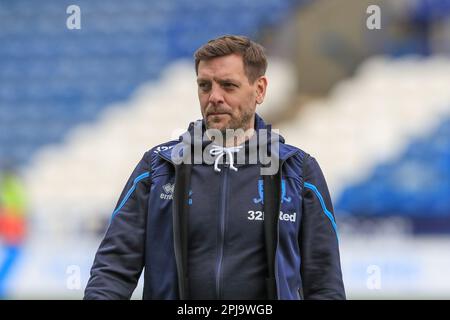 Huddersfield, Großbritannien. 01. April 2023. Jonathan Woodgate of Middlesborough während des Sky Bet Championship-Spiels Huddersfield Town vs Middlesbrough in John Smith's Stadium, Huddersfield, Großbritannien, 1. April 2023 (Foto von Alfie Cosgrove/News Images) in Huddersfield, Großbritannien, 4/1/2023. (Foto: Alfie Cosgrove/News Images/Sipa USA) Kredit: SIPA USA/Alamy Live News Stockfoto