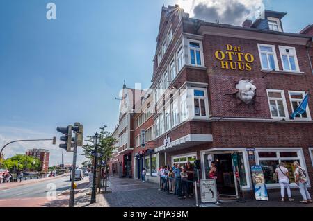 Emden: Otto-Huus zeigt die Karriere des Komikers Otto Waalkes in Ostfriesland, Niedersachsen, Deutschland Stockfoto