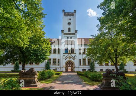 Aurich: Schloss Aurich in Ostfriesland, Niedersachsen, Niedersachsen, Deutschland Stockfoto