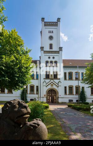 Aurich: Schloss Aurich in Ostfriesland, Niedersachsen, Niedersachsen, Deutschland Stockfoto