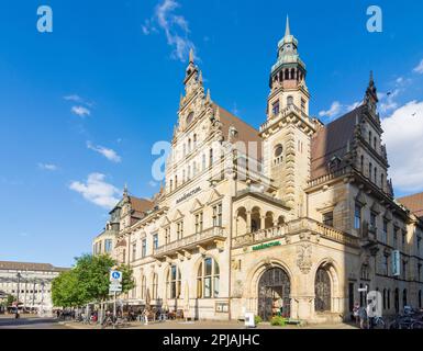 Bremen: Ehemaliges Haus der Bremer Bank, Platz Domshof in Bremen, Deutschland Stockfoto