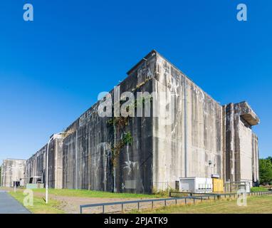 Bremen: U-Boot-Bunker Valentin (U-Boot-Bunker Farge, Valentin U-Boot U-Boot-Buten) in Bremen, Deutschland Stockfoto