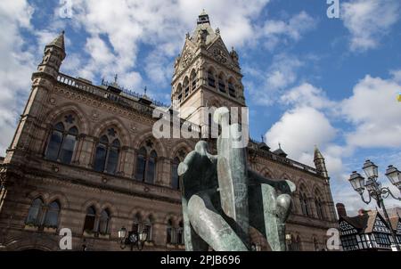 Sehenswürdigkeiten von Chester City, Cheshire, Nordwestengland Stockfoto