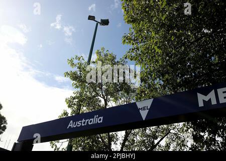 1. April 2023, Albert Park, Melbourne, FORMEL 1, ROLEX GRAND PRIX 2023, in den Bildern Impressionen aus Melbourne. Stockfoto