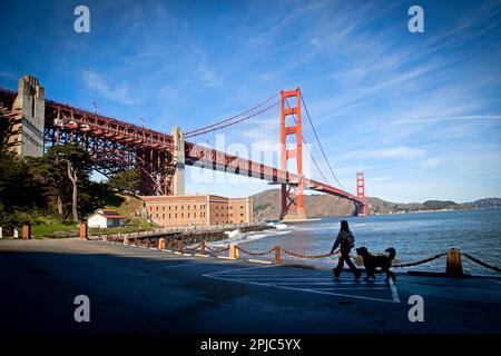 Golden-Gate-Brücke, San francisco Stockfoto