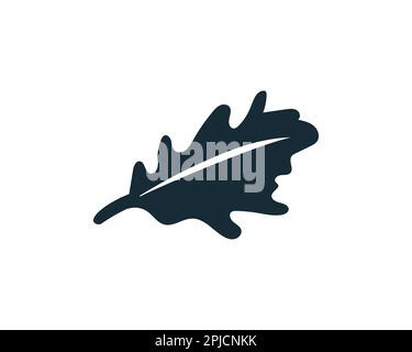 Elemente Der Designvorlage "Oak Leaf Icon" Stock Vektor