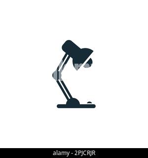 Designvorlagen Für Desktop-Lampensymbole Stock Vektor