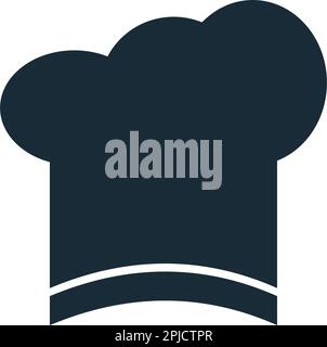 Chef Hat Icon Vector Logo Template Illustration Design Stock Vektor