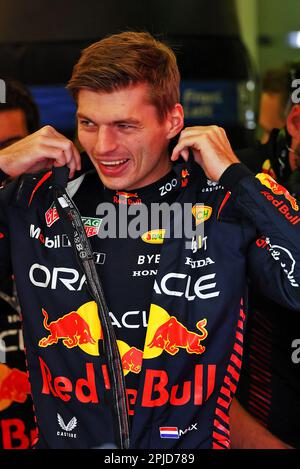 Melbourne, Australien. 02. April 2023. Max Verstappen (NLD) Red Bull Racing. 02.04.2023. Formel-1-Weltmeisterschaft, Rd 3, Australian Grand Prix, Albert Park, Melbourne, Australien, Wettkampftag. Das Foto sollte wie folgt lauten: XPB/Press Association Images. Kredit: XPB Images Ltd/Alamy Live News Stockfoto
