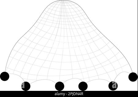 Symbol für Fischnetz-Vektorsymbol für Netz und Design Stock Vektor