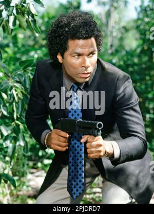 PHILIP MICHAEL THOMAS IN MIAMI VICE (1984). Kredit: UNIVERSAL TV / Album Stockfoto