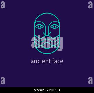 Logo der Naturpflanzenkapsel. Ökologie gesunde Pflanze. Vorlage für Firmenlogo. vektor Stock Vektor