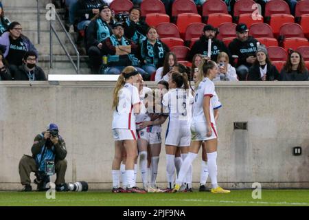 Harrison, Vereinigte Staaten Von Amerika. 01. April 2023. Jessica Fishlock vom Regnn FC gegen den FC NY Gotham in der National Women's Soccer League in der Red Bull Arena in Harrison, USA am Samstagabend, 1. April 2023. Gutschrift: Brazil Photo Press/Alamy Live News Stockfoto