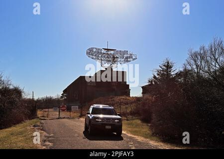 Camp Hero State Park, Montauk, Long Island, NY Stockfoto