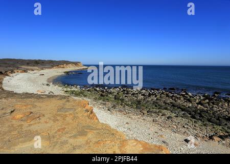 Montauk Klippen auf Atlantic Ocean Long Island New York Stockfoto