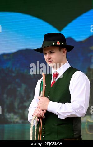 Wien, Österreich. 02. April 2023. Das steirische Dorf am Wiener Rathausplatz Stockfoto