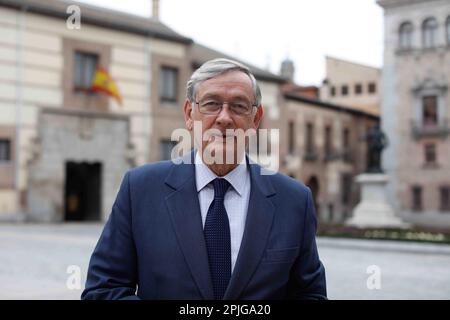 Madrid, Spanien. 29. März 2022. Danilo Turk, ehemaliger slowenischer Präsident und eigentlich Präsident des Club de Madrid. Kredit: Cesar Luis de Luca/dpa/Alamy Live News Stockfoto