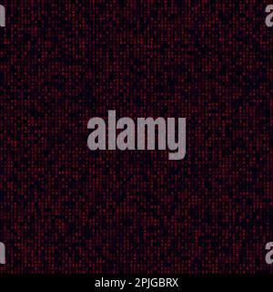 Abstrakter digitaler Hintergrund. Rot gefüllter sechseckiger Hintergrund. Nahtloses Muster in großer Größe. Wunderschöne Vektorillustration. Stock Vektor