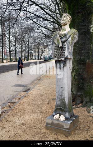 Parc de Bruxelles, im Zentrum von Brüssel, Belgien. Stockfoto