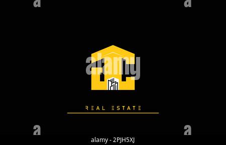 Immobilienbriefe Initialen Monogramm Logo JC , CJ Stock Vektor