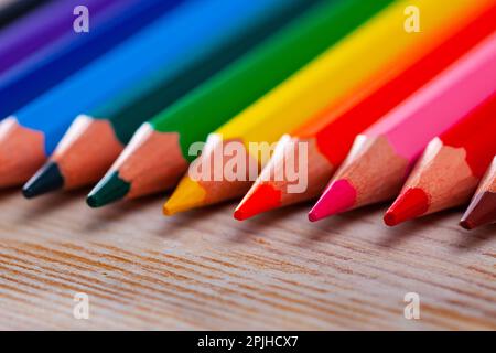 Buntstifte Stockfoto