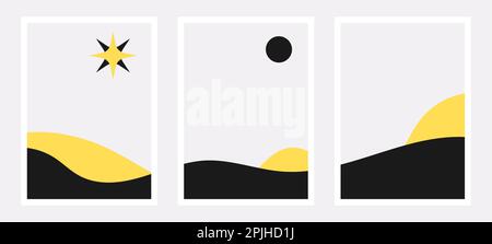 Organische Formen bilden Kunsthintergründe in Pastelltönen. Trendige, moderne organische Formen mit Text im Textbereich, geeignet für Banner, Poster, Werbeaktionen und Vorlagen. Stock Vektor