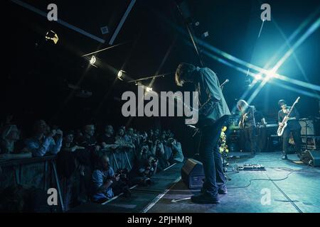 Rom, Italien. 02. April 2023. Thurston Moore, live in Roma, Monk Club, während Thurston Moore, Musikkonzert in Rom, Italien, April 02 2023 Kredit: Independent Photo Agency/Alamy Live News Stockfoto