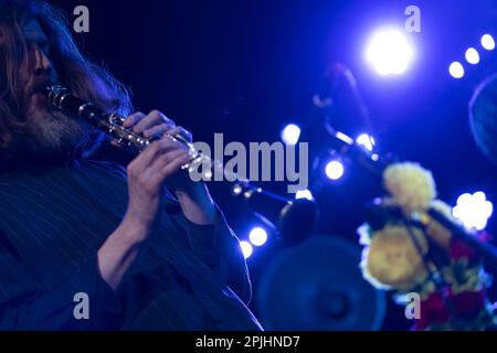 Rom, Italien. 02. April 2023. Monk Club, Rom, Italien, 02. April 2023, Thurston Moore, live in Roma, Monk Club, während Thurston Moore - Music Concert Credit: Live Media Publishing Group/Alamy Live News Stockfoto