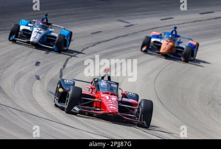 Texas, USA, 02/04/2023, 2023 NTT INDYCAR Serie PPG 375Credit: Nick Paruch/Alamy Live News Stockfoto